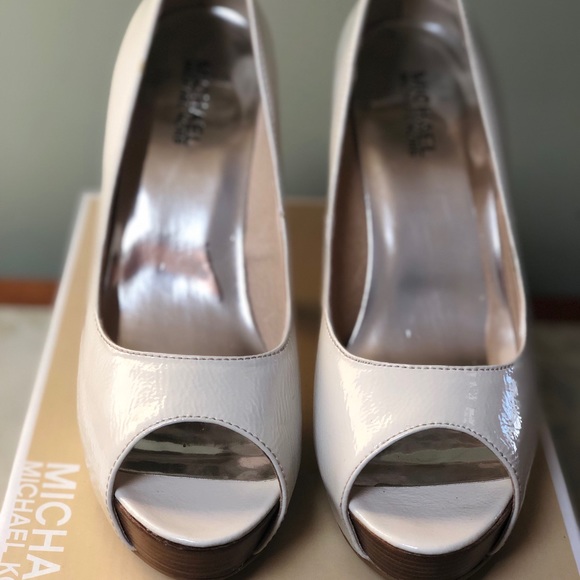 Michael Kors Miami Open Toe Heels - Picture 2 of 5